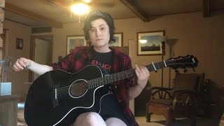 Video thumbnail of "No Use for a Name - Invincible (Acoustic cover by Emily Davis)"