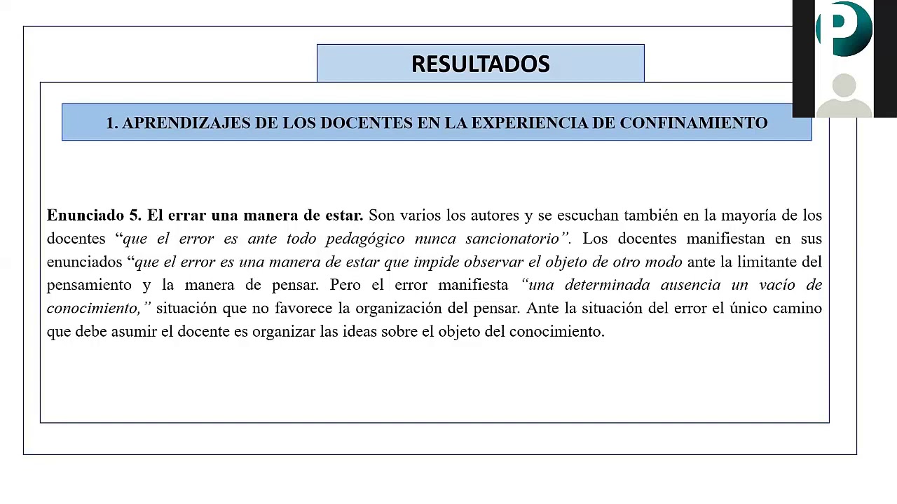 UFPS - Aprender y Desaprender: Una experiencia docente asumida en el confinamiento - PENSER