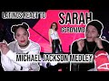 Latinos react to SARAH GERONIMO MICHAEL JACKSON dance Medley | REACTION