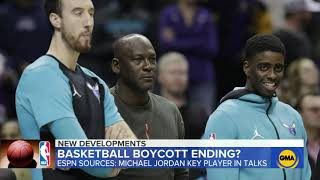 Fallout after NBA players walk off courts in protest