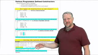 4 - Exercise - Various Programmer Defined Constructors