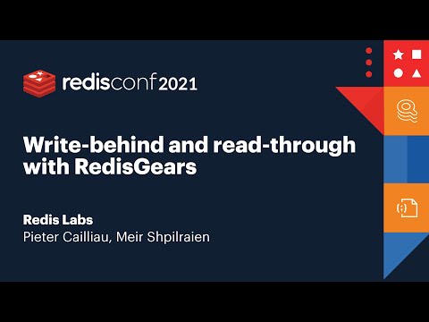 Write-behind and read-through with RedisGears, Redis Labs