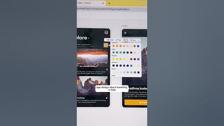 Create an app design quicker than ever before using Uizard's AI powered features ✨ 🎨