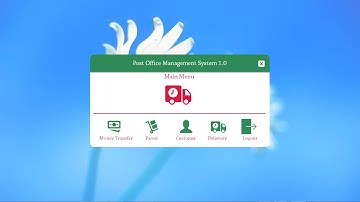 Post Office Management System Using C#.Net and SQL Server | C# full Project