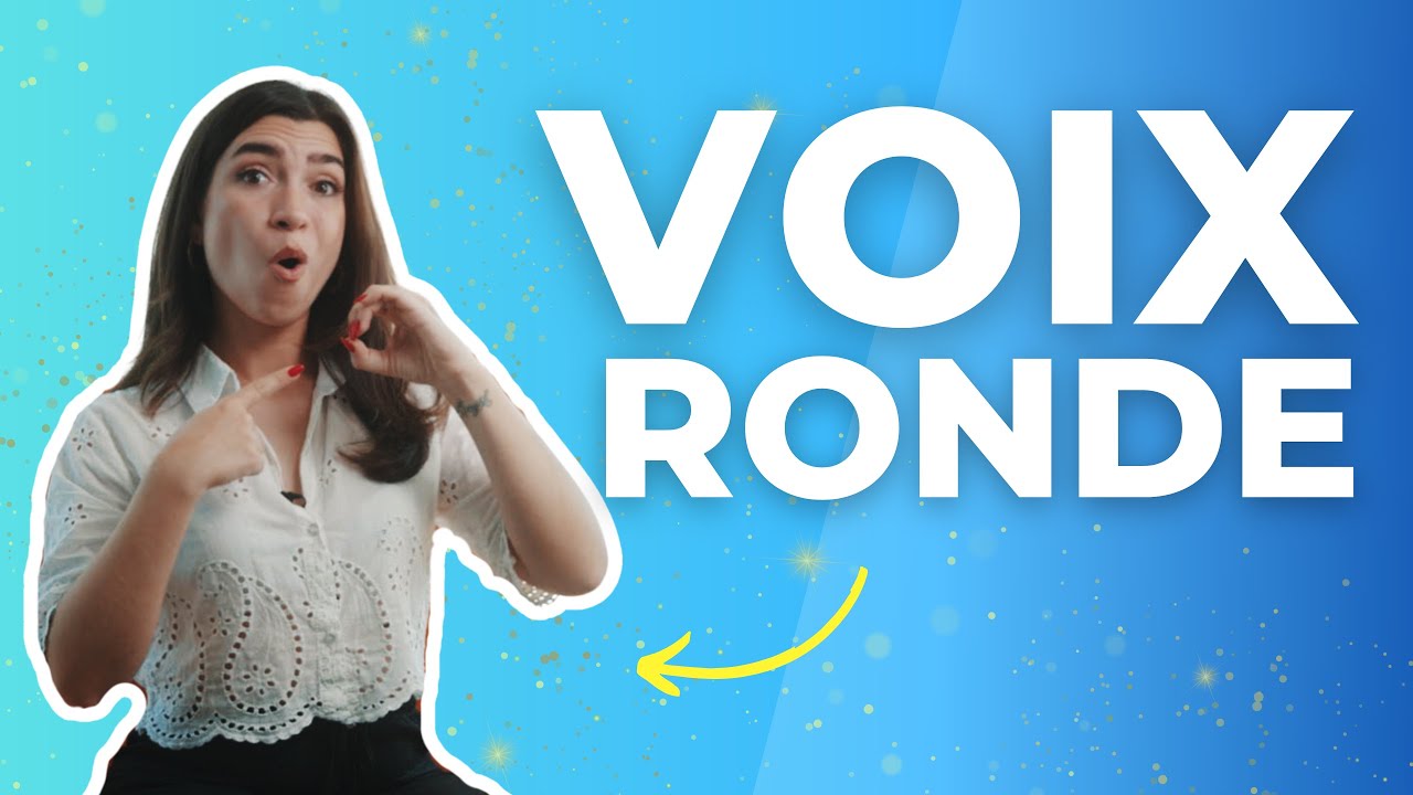 Comment avoir une VOIX plus RONDE ? Mes 4 techniques FACILES !