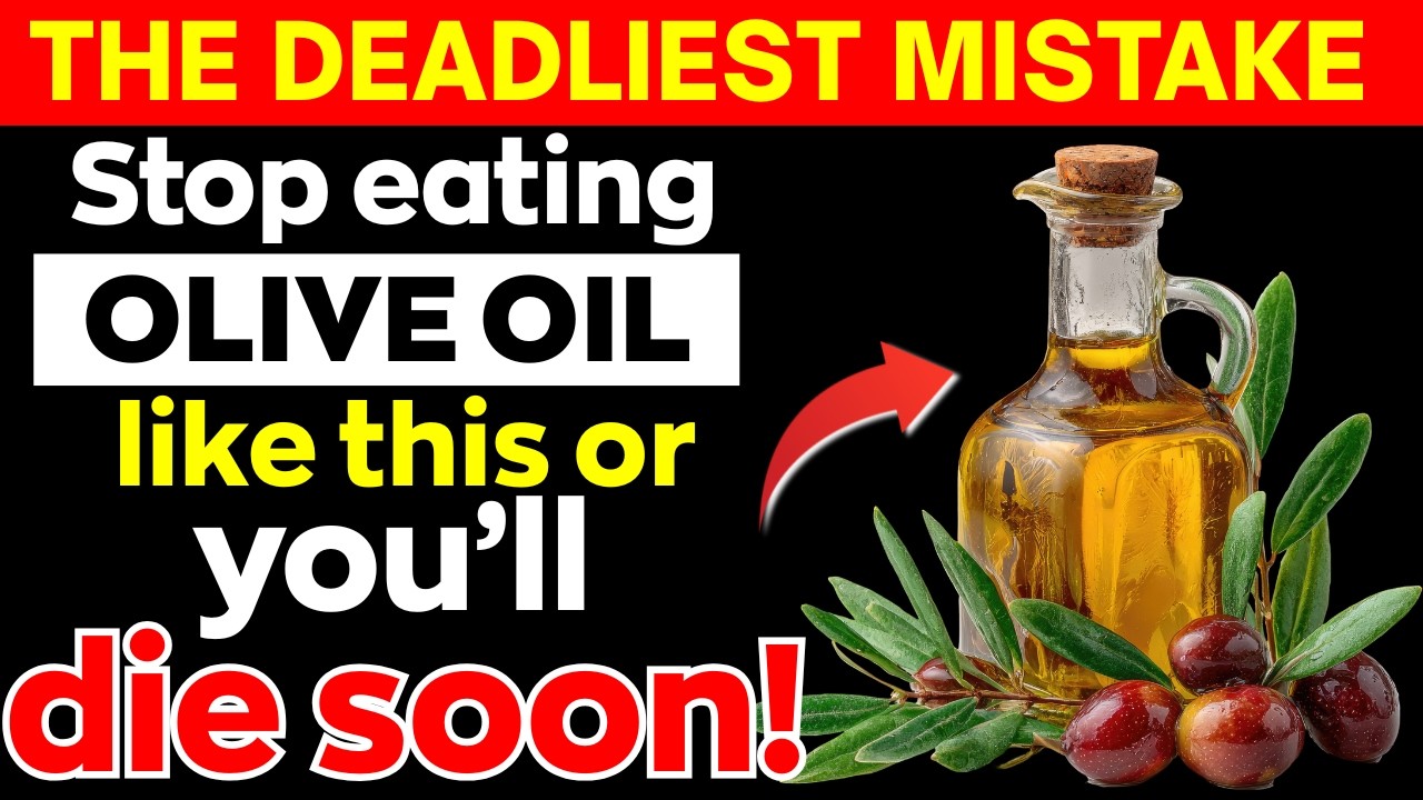Eat Olive Oil? Avoid THESE Dangerous MISTAKES | Olive Oil Mistakes Senior MUST Know| Senior Health
