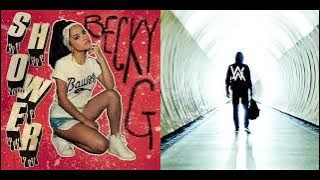 Faded ✘ Shower (Mashup) || Alan Walker & Becky G