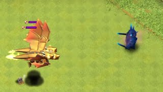 Mama Pika vs. the Super Dragon #clashofclans Clash#coc #games 