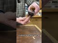 How to get smooth edges on wood! - Stanley Chamfer Plane #woodworking #diy #facts