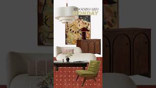 Moodboard Monday vibe to inspire the week! Mid Century Modern style this week! #springdecorating