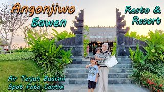 Angonjiwo Resto dan Resort Bawen Semarang Cafe Bernuansa Ubud Bali