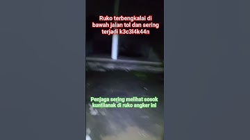 ruko angker dan sering ada penampakan kuntilanak#shorts #explore