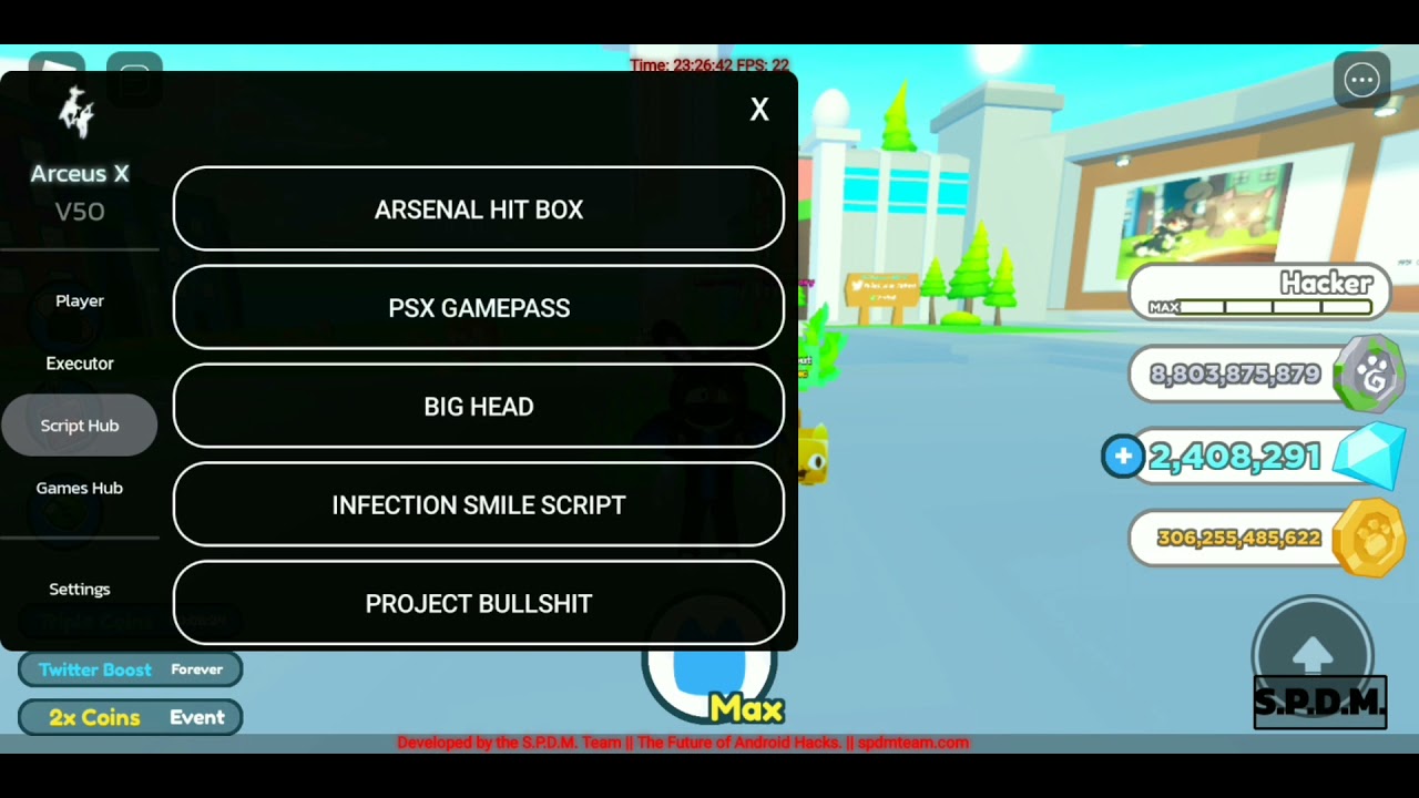 arceus x  pet simulator x free gamepass script 