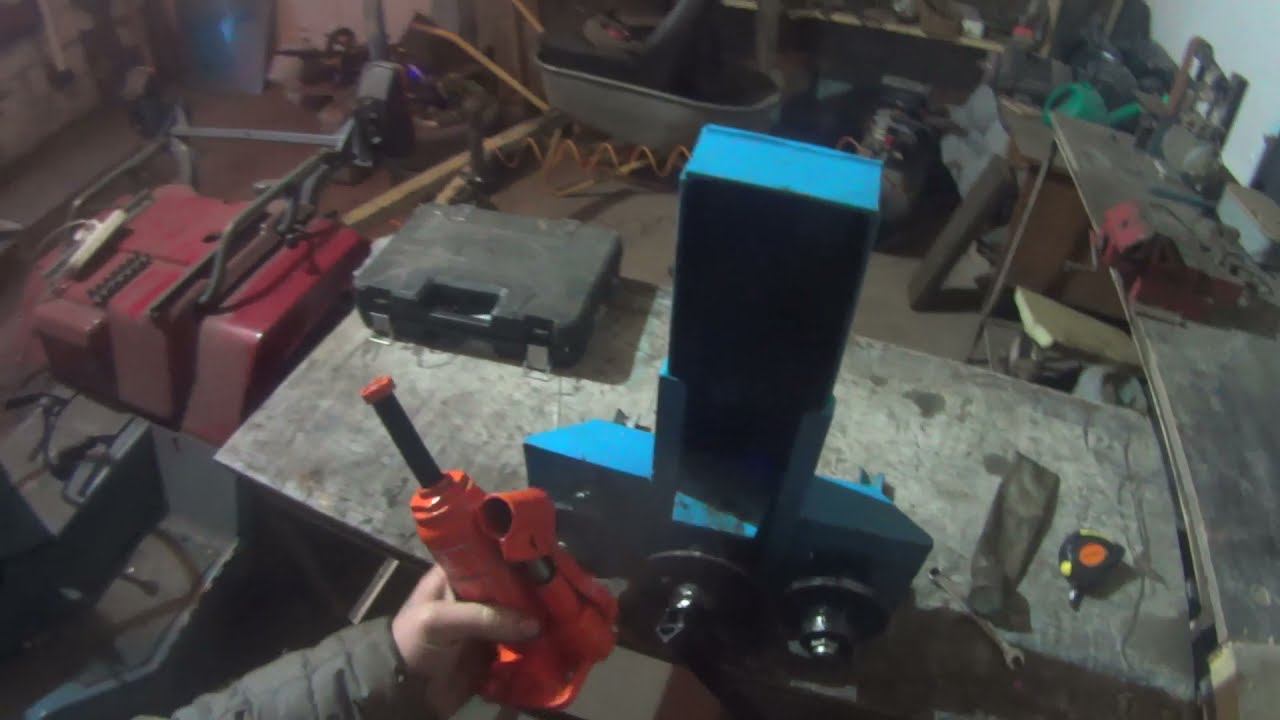 ТРУБОГИБ ИЗ АВТОМОБИЛЬНЫХ СТУПИЦ