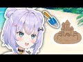 BEACH EPISODE?! (building sandcastles)【ENVTUBER】