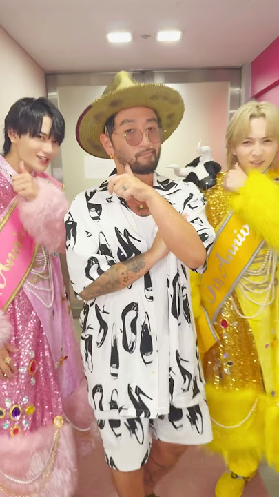 ORANGE RANGEさんとイイじゃん👍  #ORANGERANGE  #RYO  さん #MILK  #佐野勇斗  #吉田仁人 #今日ビジュイイじゃん #イイじゃん  #FNS歌謡祭夏