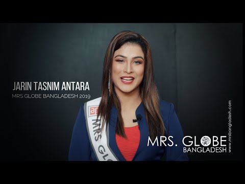 Mrs Globe Bangladesh 2019 | Jarin Tasnim Antara