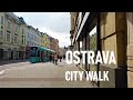 Ostrava 2022 - Stodolní Street Czech Republic - City ​​Walk