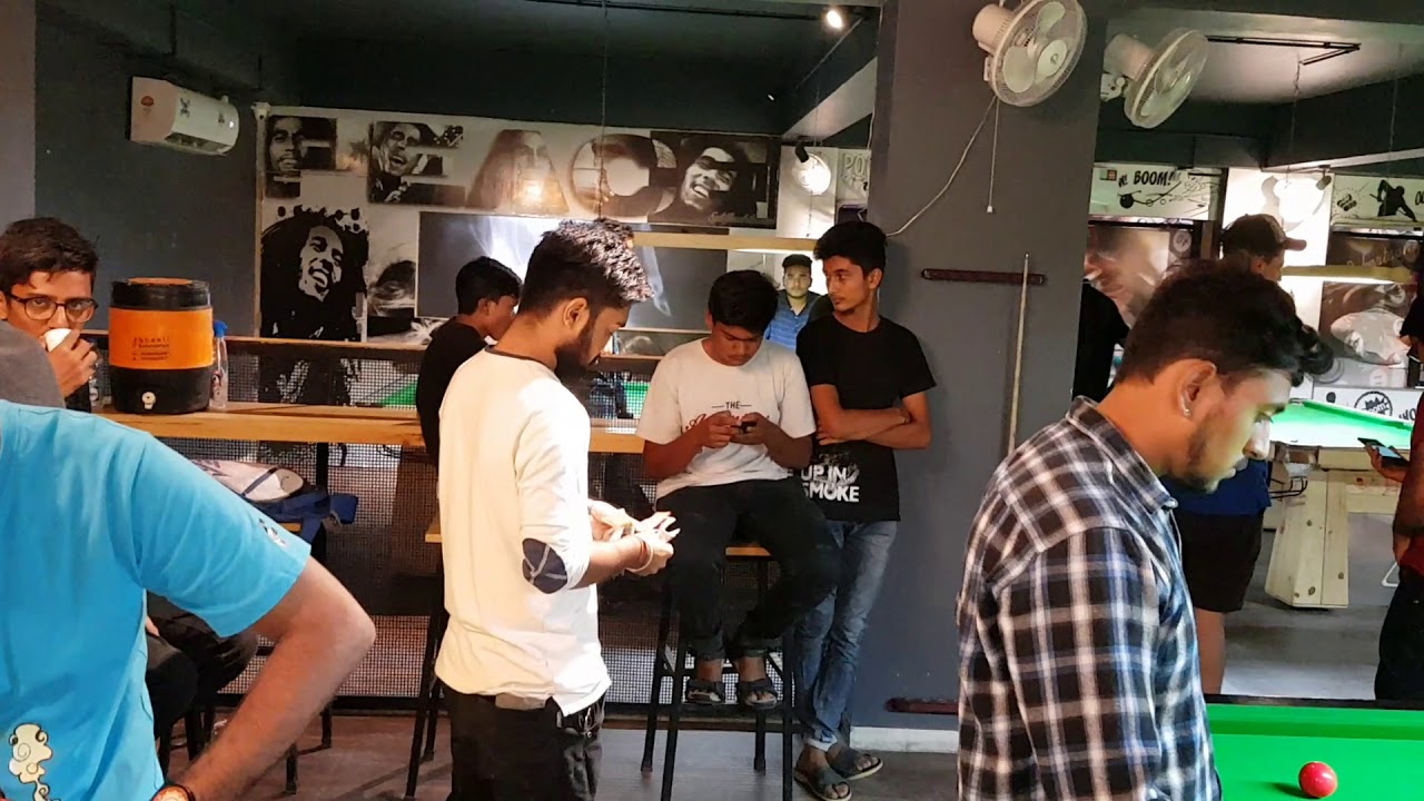 6pocket's snooker club & cafe room,VADODARA,GUJRAT YouTube