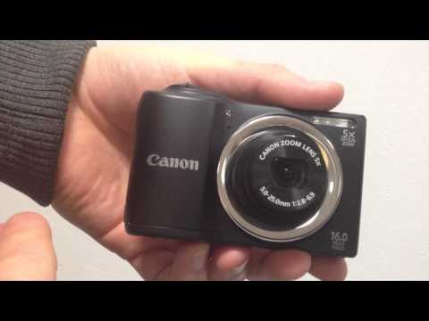 unbox Canon Powershot A810