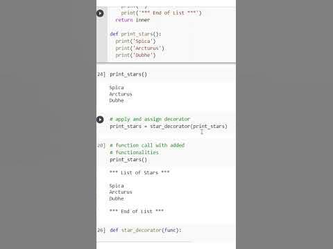 What is Decorator in Python Part 1 #python #education #programming # ...