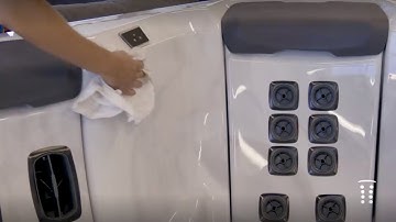 Cleaning an Empty Bullfrog Spa After Draining