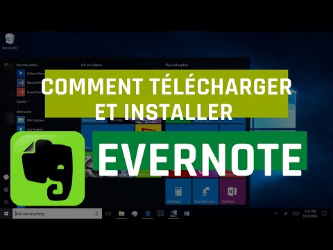 comment télécharger et installer Evernote sur Windows 10