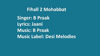 Filhaal2 Mohabbat B PRAAK on demand