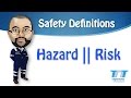 Risk Hazard Definition - YouTube