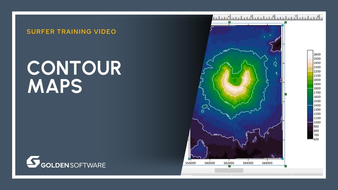 Surfer Contour Maps - YouTube