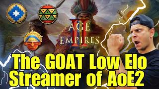The Most Energetic Low Elo Streamer in AoE2