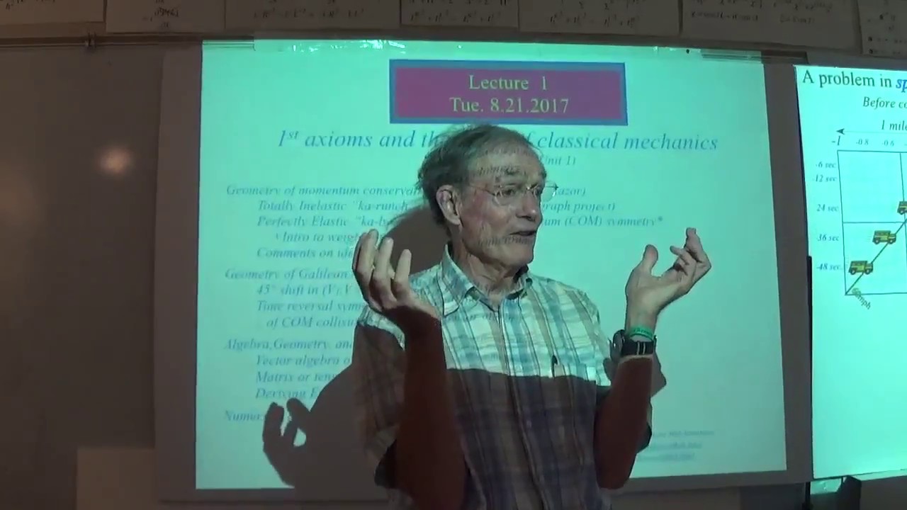 Classical Mechanics with a Bang! (2017 Fall) - Lecture #1