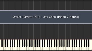 Download Lagu Secret (Secret OST) - Jay Chou (Piano Tutorial) MP3
