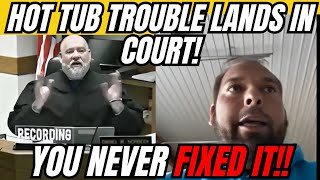 Judge Norbeck Scolds SHADY Repairman In Small Claims Court!