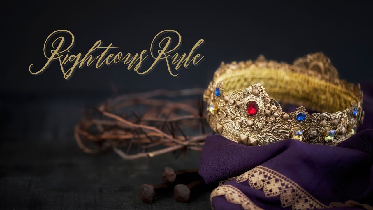 Righteous rule part 1 Series |   Peter Snyman |   Intro