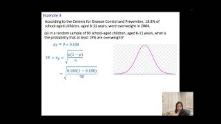 Section 6.4 CLT for sample proportions