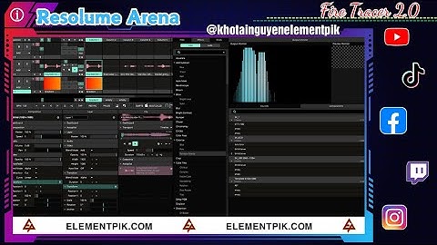 Fire Tracer 2.0 Resolume Wire - Resolume Arena [ElementPik.com]