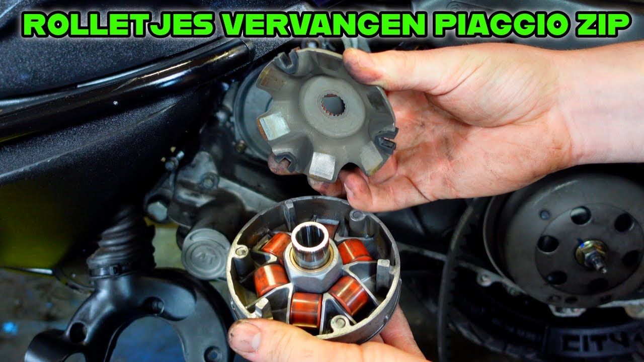 Variateur Rollen Vervangen Piaggio Zip & Vespa Sprint