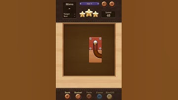 Roll the Ball slide puzzle Star F Pack Level 40 Solution