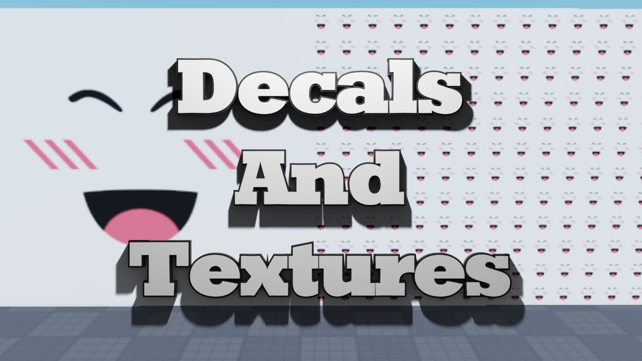 How To Add Custom Decals And Textures To Roblox Studio 2021 Tutorial Youtube - roblox studio how to add textures