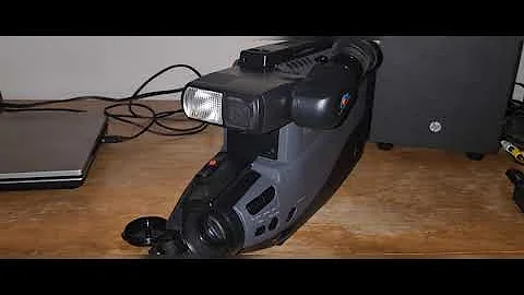 RCA CC547 VHS Camcorder Overview And Test Footage