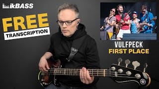 FIRST PLACE, VULFPECK - FREE BASS TRANSCRIPTION