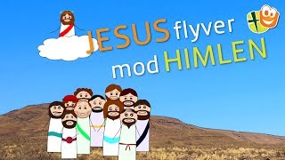 Kristi himmelfart tegnefilm | Jesus flyver mod himlen | Hvorfor fejrer vi Kristi himmelfart?