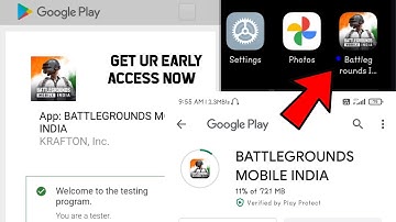 Get your early access to bgmi now // battleground mobile india download now launched on playstore!!