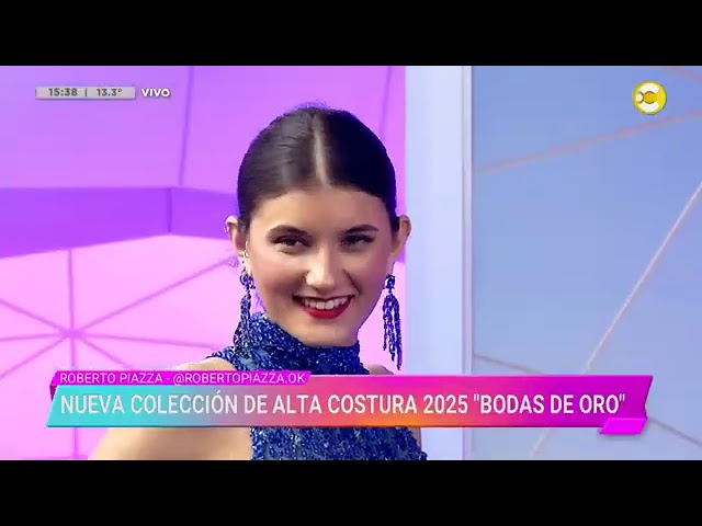 Desfile Alta Moda Roberto Piazza en "Vamos las Chicas"