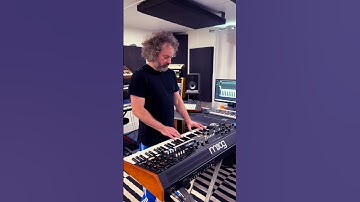 My first play on the Moog Muse 🎹🎹🎹 #moog #synthesizer #moogmuse