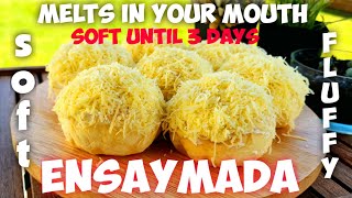 How to Make ENSAYMADA EASY TO FOLLOW RECIPE melts in your mouth,FLUFFY and SOFT until 3 days