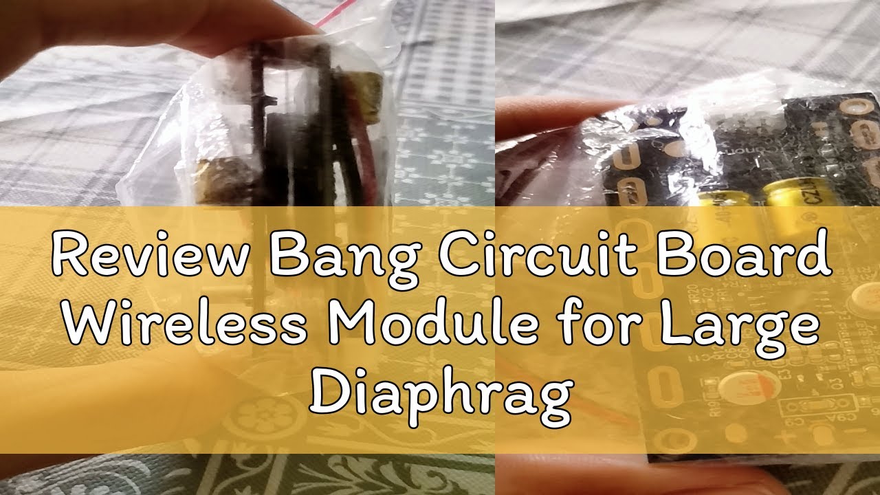 Review Bang Circuit Board Wireless Module for Large Diaphragm Condenser ...