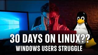 We Forced Windows Users to Use Linux for 30 Days The Uncomfortable Truth (Windows vs Linux)