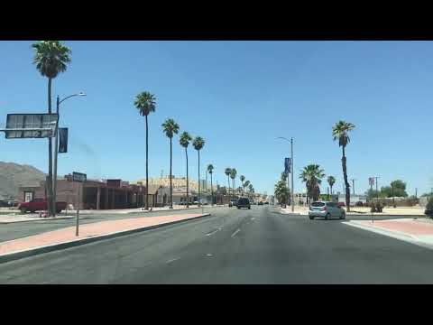 Twentynine Palms, CA - Drive around Downtown Twentynine Palms